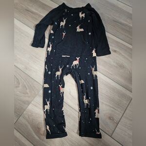 Kyte Baby Reindeer Snap Romper